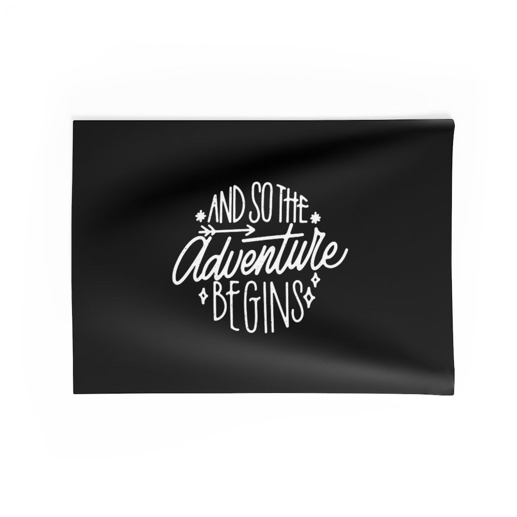 The Adventure Begins Flag