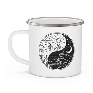 DAY/NIGHT - Small Camping Mug