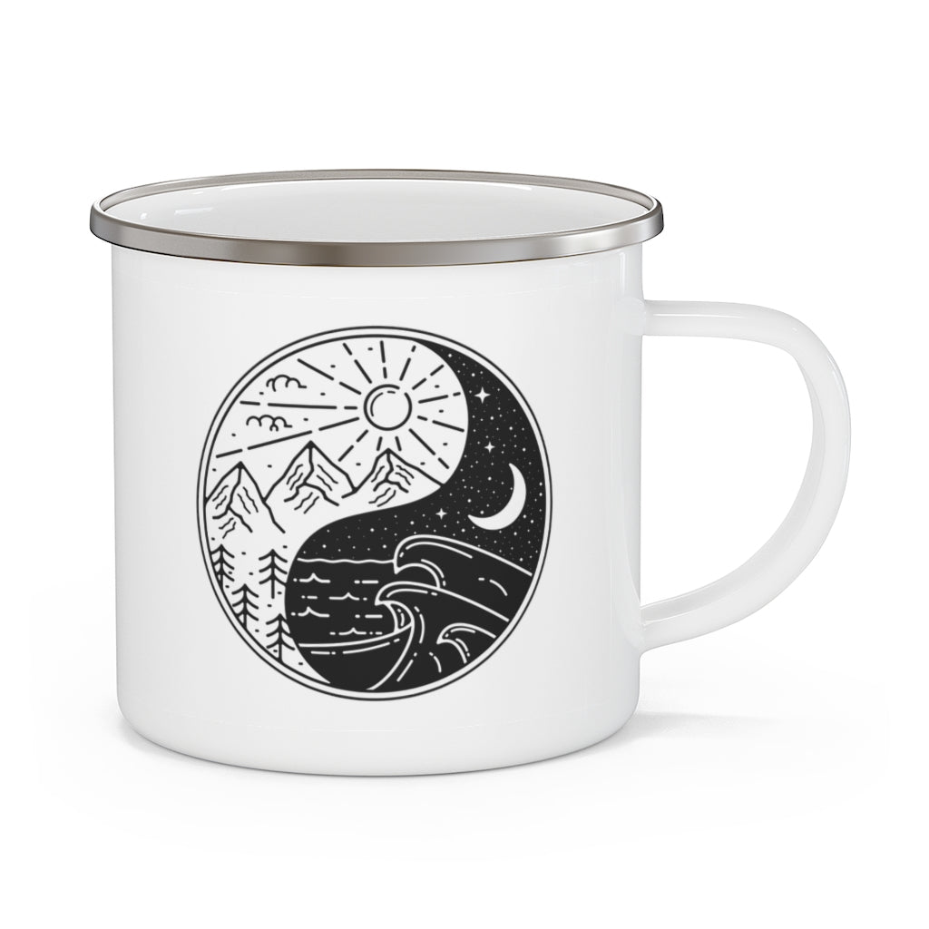 DAY/NIGHT - Small Camping Mug