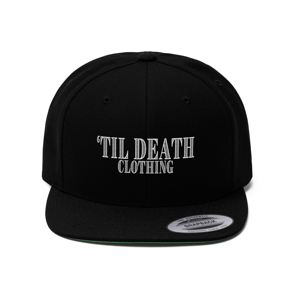 'Til Death Clothing Flat Bill Hat