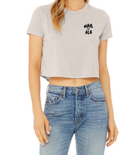 Load image into Gallery viewer, Hail the Ale crop tee (EMBROIDERED)