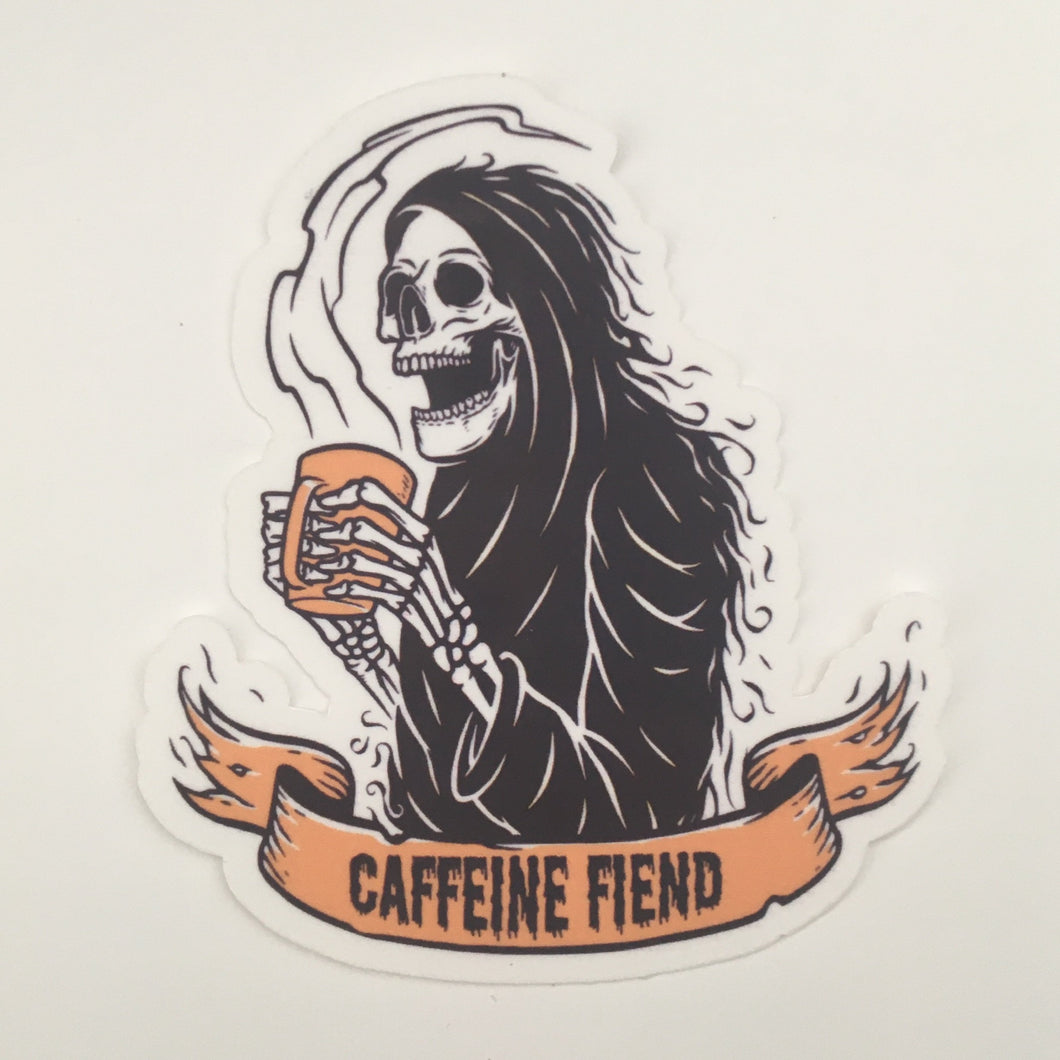 Caffeine Fiend - Sticker