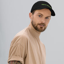 Load image into Gallery viewer, Fear is Temporary - hat [Black]