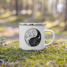 Load image into Gallery viewer, DAY/NIGHT - Small Camping Mug