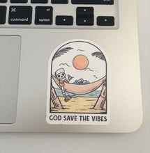 Load image into Gallery viewer, God Save the Vibes - Sticker