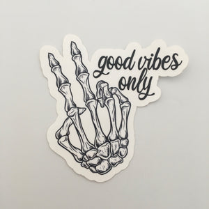 Good Vibes Only - Sticker