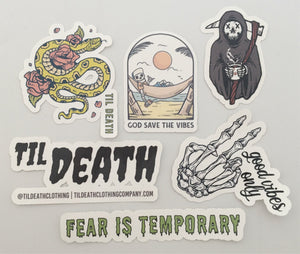 Til Death - Sticker