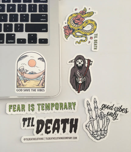 Til Death - Sticker