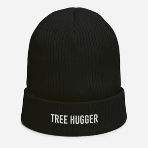 Tree Hugger Ribbed Beanie