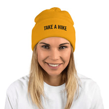 Load image into Gallery viewer, Take a Hike Pom-Pom Beanie