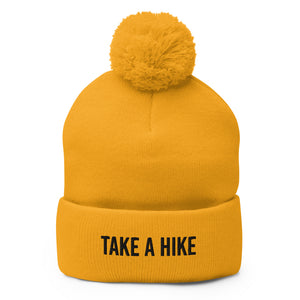 Take a Hike Pom-Pom Beanie