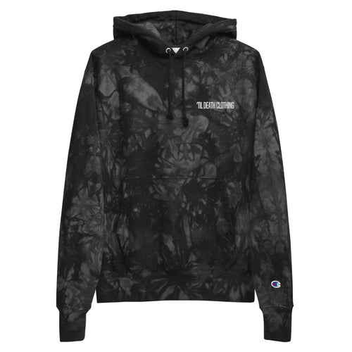 'Til Death Clothing tie-dye hoodie