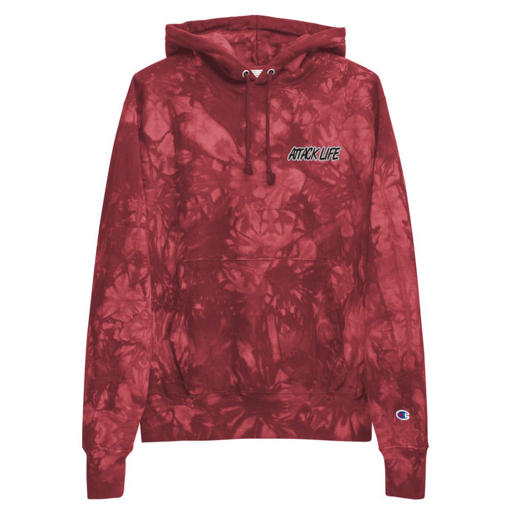 Attack Life Tie-Dye Hoodie