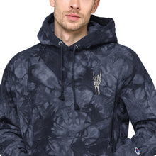 Load image into Gallery viewer, Skelly Rock Champion tie-dye hoodie