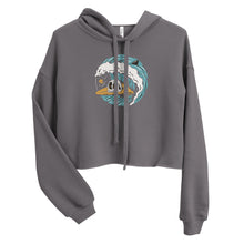 Load image into Gallery viewer, Skelly Wave crop hoodie