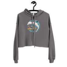 Load image into Gallery viewer, Skelly Wave crop hoodie