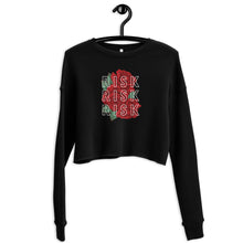Load image into Gallery viewer, Risky Rose Crop Sweatshirt