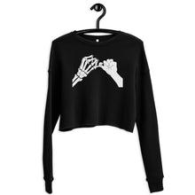 Load image into Gallery viewer, Pinky Promise Crop Sweatshirt
