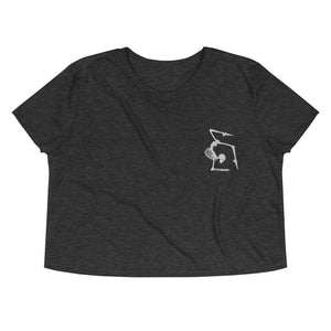 Scorpion Skelly crop tee (EMBROIDERED)